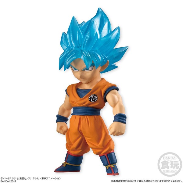 Dragon Ball Super - Son Goku SSGSS - Bandai Shokugan - Candy Toy - Dragon Ball Adverge - Dragon Ball Adverge Vol.4 (Bandai)