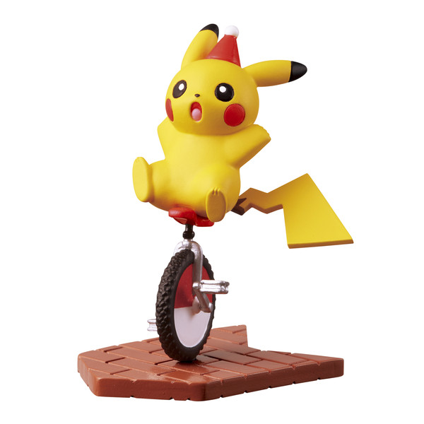 Pocket Monsters - Pikachu - Not one but many, Pikachu Invasion! - Susume! Pikachu Great March (3) - Unicycle (Pokémon Center, Re-Ment)