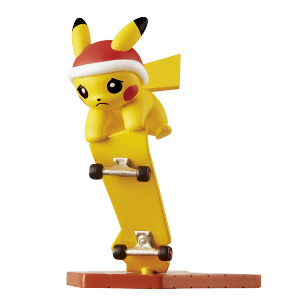 Pocket Monsters - Pikachu - Not one but many, Pikachu Invasion! - Susume! Pikachu Great March (6) - Skateboard (Pokémon Center, Re-Ment)