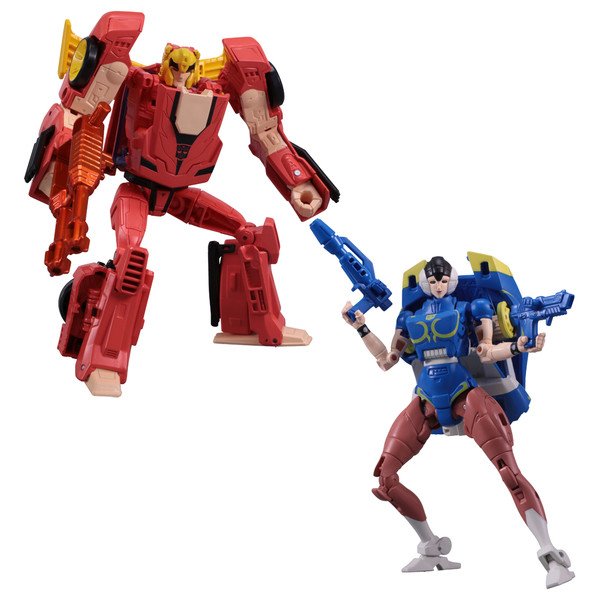 Street Fighter II - Transformers - Hot Rodimus - Ken Masters (Takara Tomy)