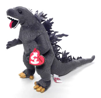 Gojira, Mothra, King Ghidorah Daikaijuu Soukougeki - Gojira - Ty Classic - Black Eyes ver. (Ty Inc.)