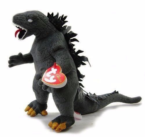 Gojira, Mothra, King Ghidorah Daikaijuu Soukougeki - Gojira - Ty Classic - White Eyes ver. (Ty Inc.)