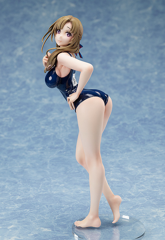 Tsuujou Kougeki ga Zentai Kougeki de Ni-kai Kougeki no Okaasan wa Suki desu ka? - 大好真真子 - 1/7 - School Swimsuit Ver. (FREEing)
